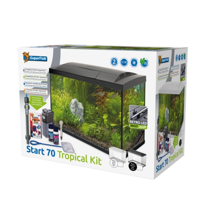 Superfish Start 100 Tropical Kit Black